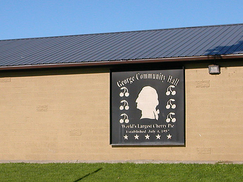 Community Hall building, community hall, George, Grant county, Washington