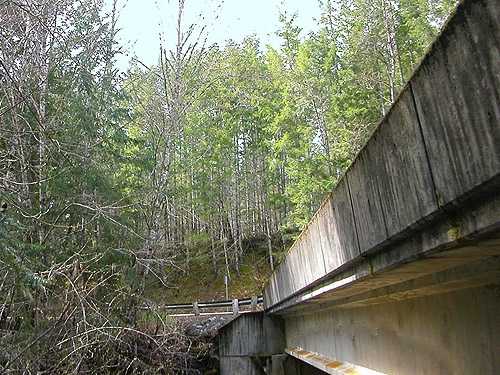 Craig Road bridge over Skate Creek, Skate Creek Park near Packwood, Washington