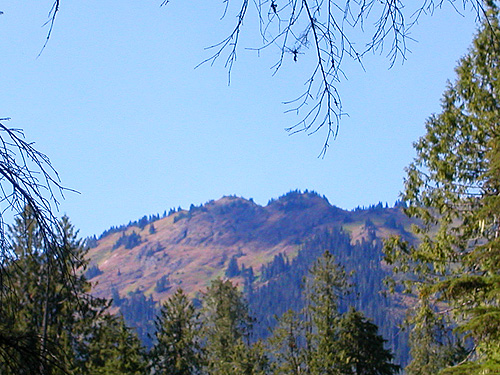 Church Mountain from Pinus Lake, Whatcom County, Washington