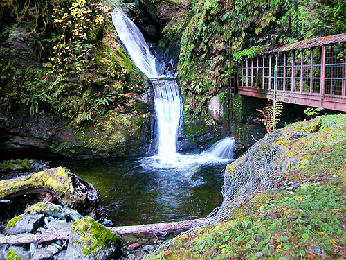 Gilligan Creek Falls, Skagit County, Washington