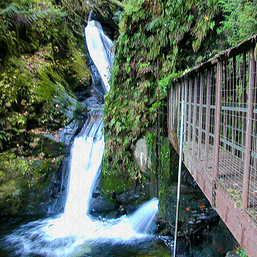 Gilligan Creek Falls, Skagit County, Washington