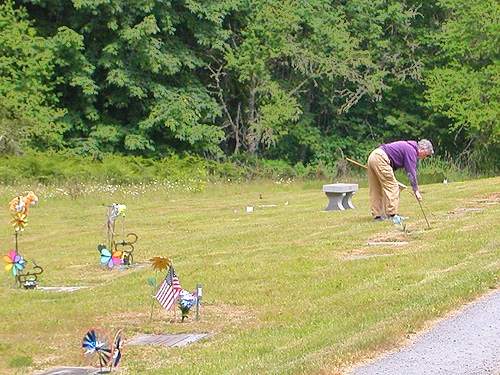 Laurel Ramseyer in Mineral Cemetery, Lewis County, Washington