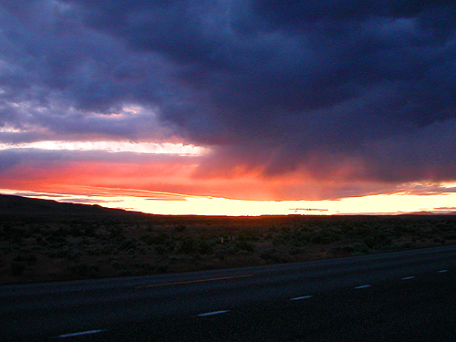 pre-sunset from north of Beverly, Washington on 11 May 2025