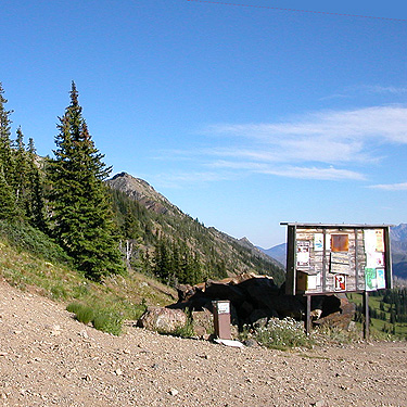 Slate Pass Trailhead, Slate Peak, Whatcom/Okanogan County, Washington