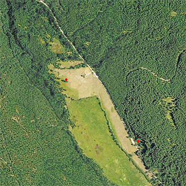 2023 aerial view of Smackout Valley, Stevens County, Washington