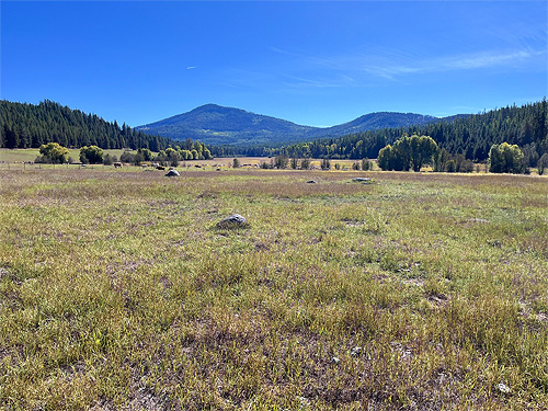 looking up Smackout Valley, Stevens County, Washington