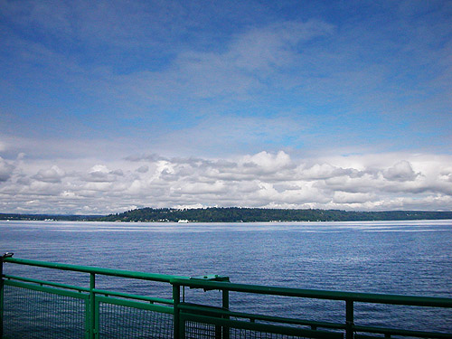 View from Kingston Ferry on 28 June 2024