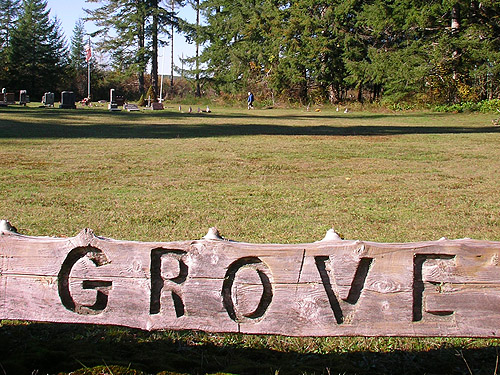 alternate name Grove, Tornow Cemetery, Mason County, Washington