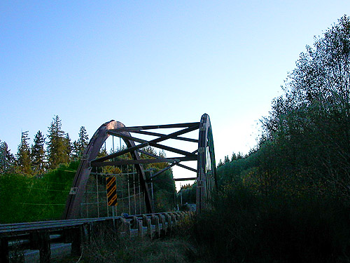 Martins Bridge on Decker Creek, Mason County, Washington