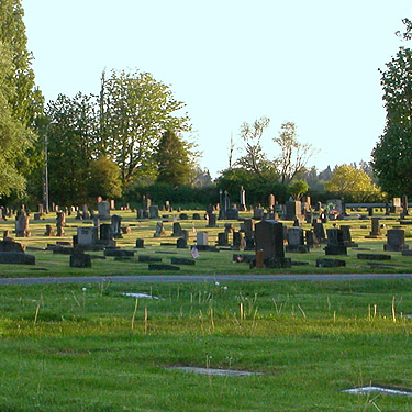 Calvary-OddFellows cemetery, Tumwater, Washington
