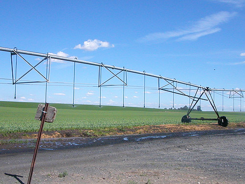 irrigation near Winchester Lake, Grant County, Washington