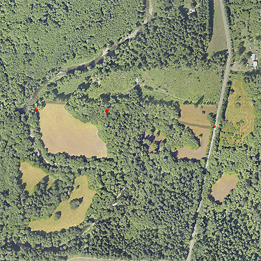 2021 aerial photo of Wishkah Unit, Olympic Wildlife Area, Grays Harbor County, Washington