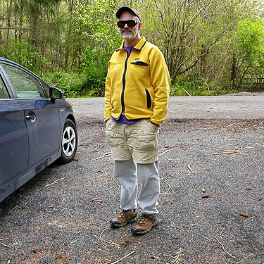 Jerry Austin at Brim Creek near Vader, Lewis County, Washington