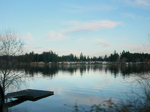 Black Lake from Black Lake Boulevard, Thurston County, Washington