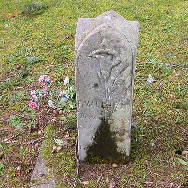 gravestone of 