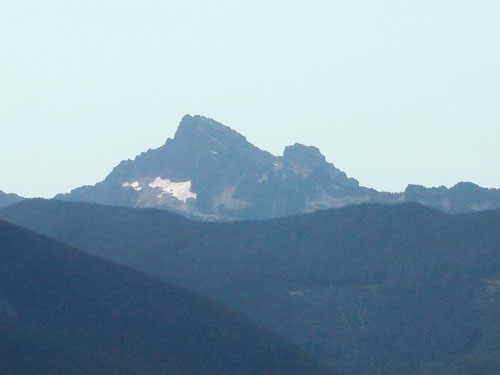 Sloan Peak from south slope of Green Mountain, Snohomish County, Washington