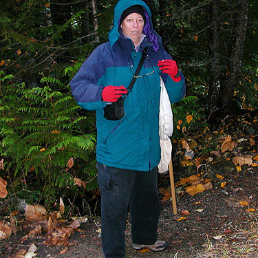 Laurel Ramseyer on Mac Creek near Johnny Creek Campground, Chelan County, Washington
