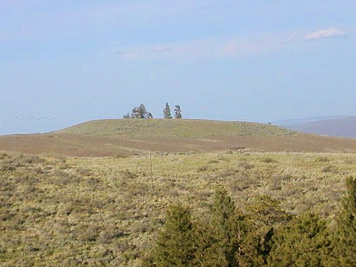 Laurel Hill seen from Jumpoff Ridge site, SE Chelan County, Washington