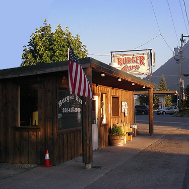 Burger Barn in Darrington, Washington