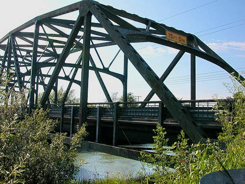 Nooksack River Slater Road Bridge, Whatcom County, Washington