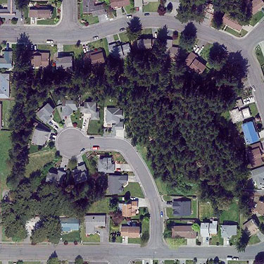 2016? aerial view of Ridgewood Park, Oak Harbor, Whidbey Island, Washington