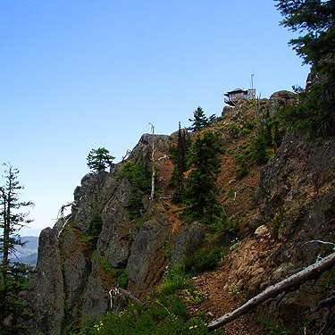 trail to lookout, Red Top Mountain, Kittitas County, Washington