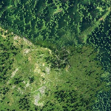 2008 aerial photo of Mt. Sawyer, King County, Washington