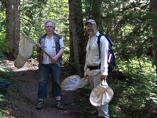 Rod Crawford & Jerry Austin on Tonga Ridge Trail, King County, Washington
