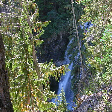top of Union Creek Falls, Yakima County, Washington