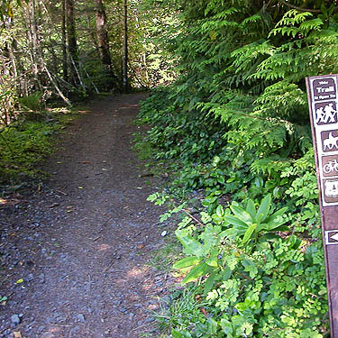 trailhad for Mount Zion, Clallam County, Washington